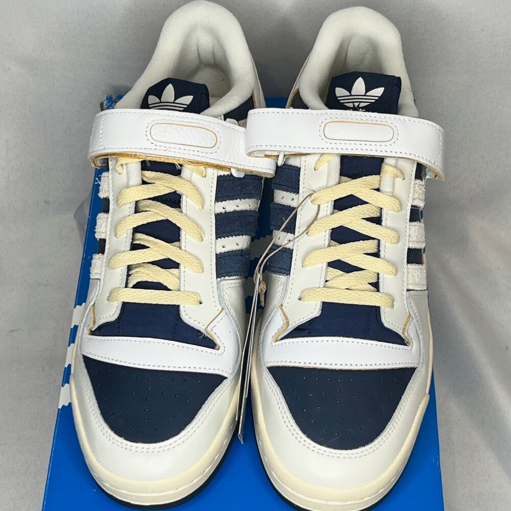 Adidas Forum 84 Low, White/Navy, mens 12